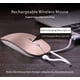 thumbnail image 5 of Ratón inalámbrico Uciefy Q5 Slim recargable en oro rosa, 5 of 8
