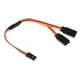 thumbnail image 2 of Cable Y De Extensión De Servo De 2 Vías De 150 Mm Para JR Futaba RC Car Drone, 2 of 3
