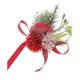 thumbnail image 1 of Muñeca Corsage Pulsera Seda Rosa Mano Flores Artificiales Para Ceremonia Prom Red, 1 of 5