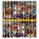 thumbnail image 1 of Cortina de ducha de la película Lego, juego de cortina de baño con ganchos, tamaño 66 x 72 pulgadas, 1 of 3