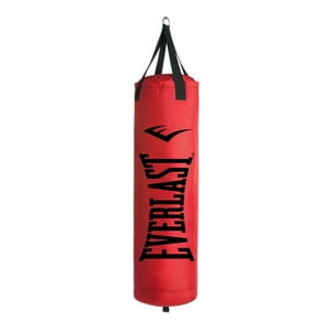 Everlast - Saco De Boxeo Polycanvas Rojo Negro 100 Cms