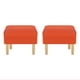 thumbnail image 1 of Set Pouf Sky 1c Felpa 05 Naranjo, 1 of 4