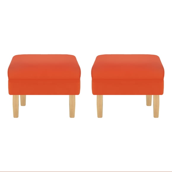 Set Pouf Sky 1c Felpa 05 Naranjo