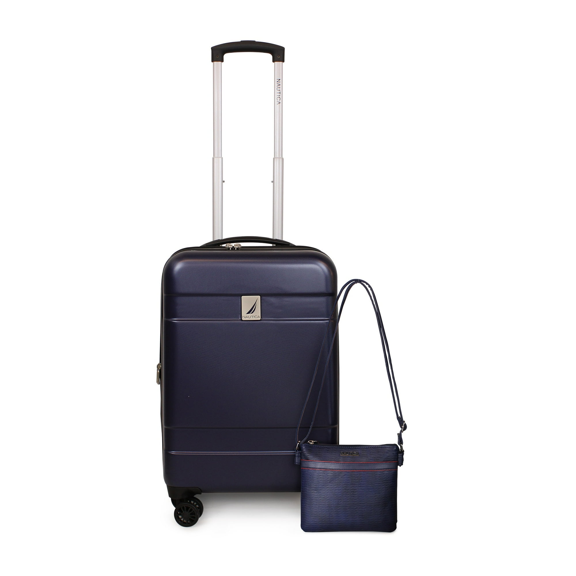 Nautica - Pack Maleta Cabina S (10 Kg) Bora Azul + Bandolera Leeway Azul-rojo