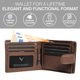 thumbnail image 3 of Cartera Bifold de Cuero Lavalen con RFID – Cognac, 3 of 9