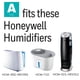 thumbnail image 3 of Filtro absorbente A de repuesto para humidificador Honeywell, paquete de 3, 3 of 5