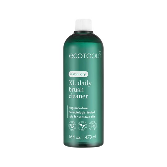 Limpiador De Brochas De Maquillaje Ecotools Xl, Botella De Reposición Diaria De 473 Ml