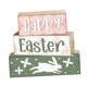 thumbnail image 2 of 3 Piezas De Bloque De Madera Para Mesa De Pascua, Letrero Para Centro De Mesa, Sala De Estar, Oficina, Conejo De Pascua, 2 of 5