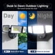 thumbnail image 3 of Iluminación exterior Onforu 100W Dusk to Dawn 11000LM LED negra, 3 of 9