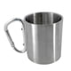 thumbnail image 1 of Taza De Acero Inoxidable Con Mosquetón, Tazas De Escalada Para Viajes, Deportes, Oficina En Casa, 300ml, 1 of 5
