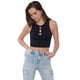 thumbnail image 1 of Peto Mujer Cut Out Frontal Sin Mangas Negro Corona, 1 of 5