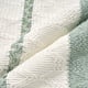 thumbnail image 4 of REGALWOVEN Paquete de 2 fundas de cojín a rayas tejidas funda de almohada decorativa para sofá dormitorio coche verde 20" x 20", 4 of 7