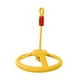 thumbnail image 5 of Obstáculo de rueda para niños, carrera de obstáculos con rueda de mono giratoria de 360 degree para exteriores amarillo, 5 of 5