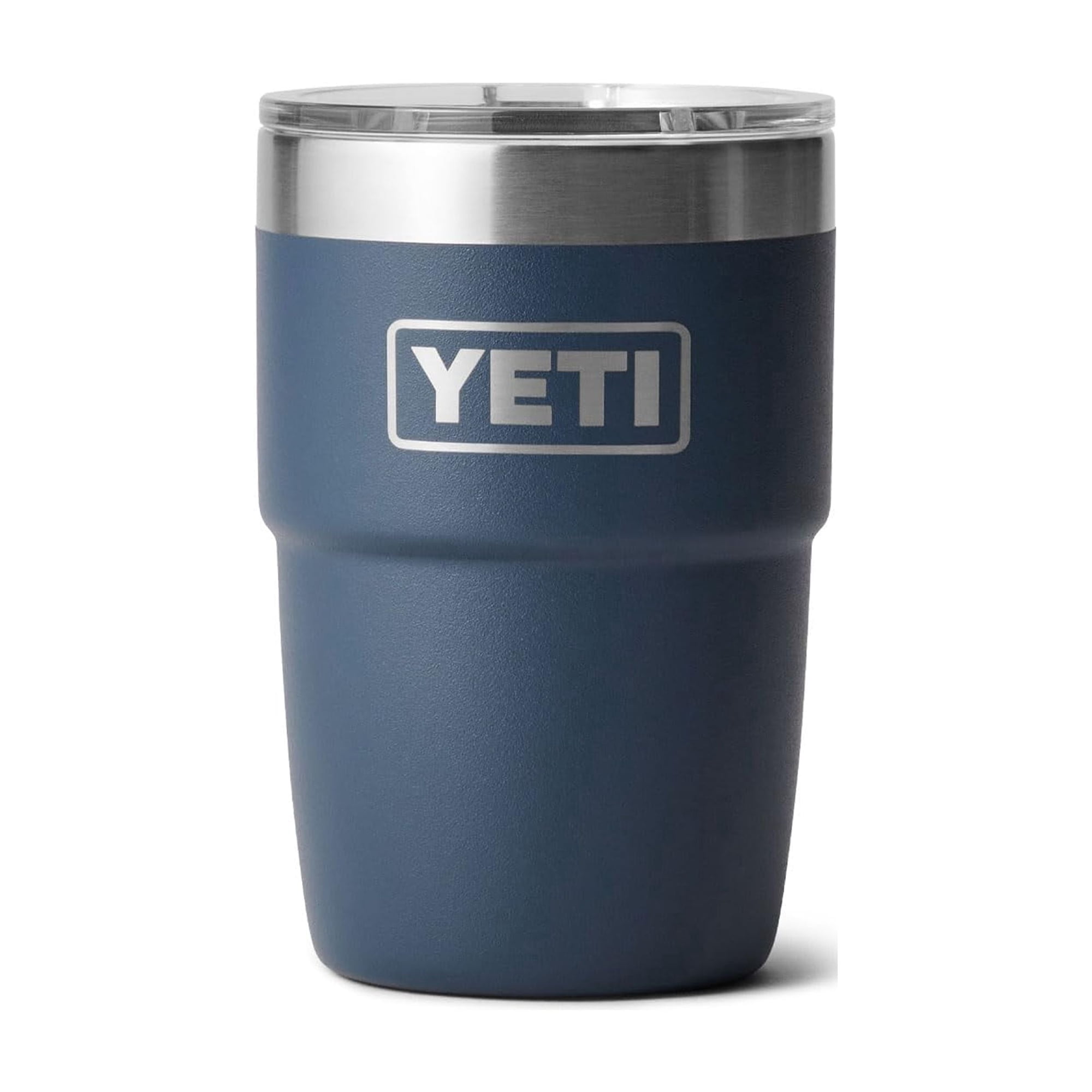 Taza De Café Yeti Rambler 240 Ml Acero Inoxidable Aislada Azul Marino
