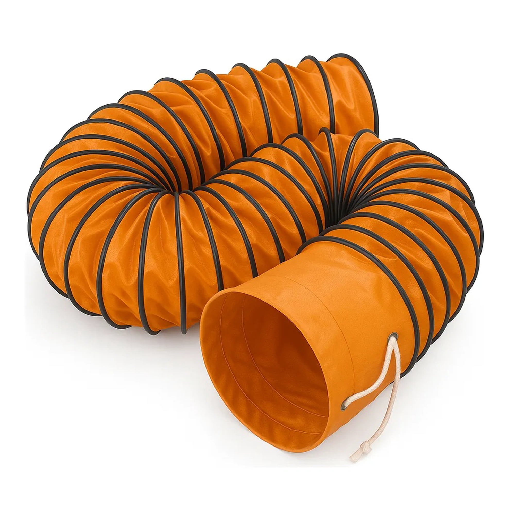 Eoland - Ducto Flexible Extractor Tubo Ventilacion 12 Pulgadas 10mts Naranja