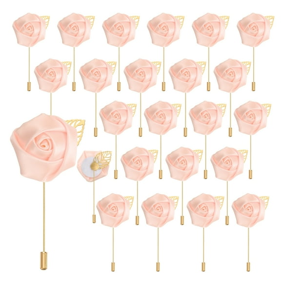 Alfiler Uxcell Rosa Champán 24 Piezas