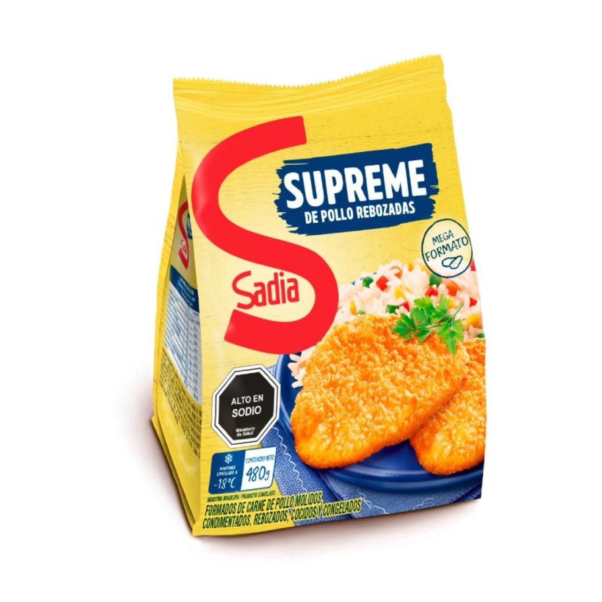 Pechuga De Pollo Rebozada 480 g Sadia