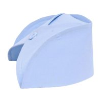 Magideal - Gorro Médico Para Enfermera, Gorros De Trabajo, Ropa De Trabajo, Gorro De Enfermera, Gorro De Enfermería Para Graduación, Spa, Cosmetología, Adultos, Azul