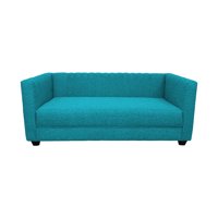 Induhome - Sofa Juanita 2 Cuerpos Chenille Turqueza