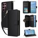 thumbnail image 1 of Funda Cartera con Cremallera y Correa para Samsung Galaxy S22 Ultra 5G Soporte y Tarjetero Negro, 1 of 6