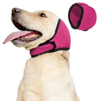 Xusx111 - Muffs De Oído De Perro Y Sin Sacudir Oreja Envoltura Para Hematoma, Baño, Secado, Natación Y Alivio De La Ansiedad De Ruido - Protector De Oído Resistente Al Agua Elástico Con Diseño De Capu