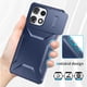 thumbnail image 3 of Funda Resistente para Motorola Moto G Play 5G 2025 con Tapa Deslizante y Protección Militar Azul, 3 of 5