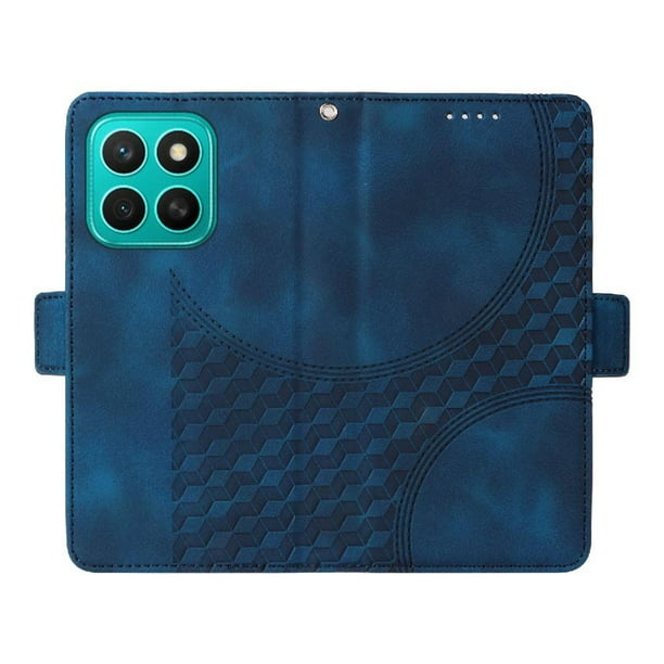 Carcasa FOXDOCK Honor X8C de cuero PU, diseño acolchado clásico, protección contra caídas y rayones