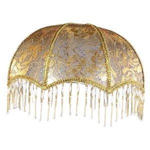 Ioensy - Reemplazo De La Cubierta De La Pantalla De La Mesa De Cúpula Con Borla Para Lámparas De Noche Estilo Elegante D