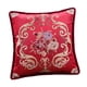 thumbnail image 1 of Funda De Almohada Bordada, Funda De Almohada Retro Para Decoración Del Hogar, Color Rojo, 1 of 5