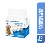 Pads De Entrenamiento Para Perro M 60X60 Cm 30 Un Buddy Pet