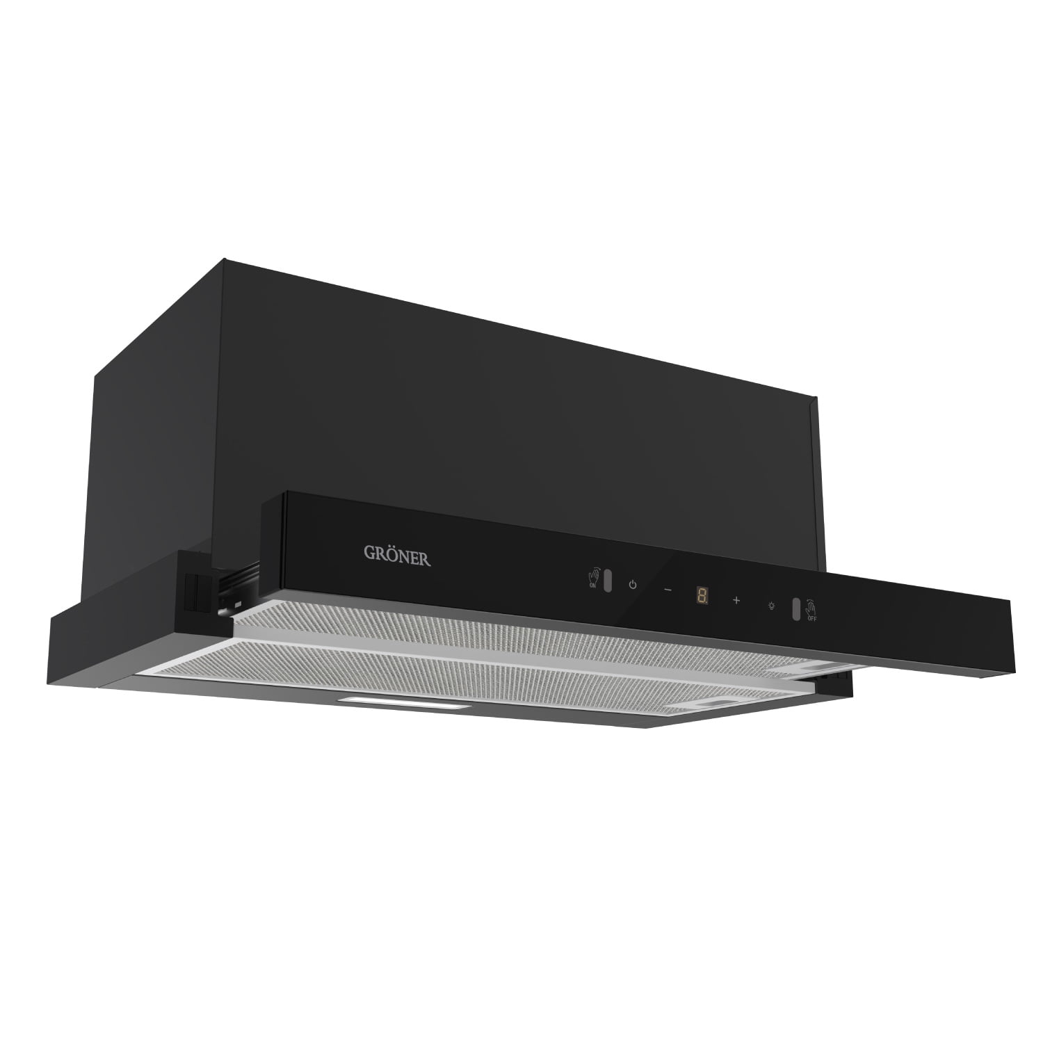 Groner - Campana Telescópica Gröner Black Digital T60