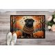 thumbnail image 2 of Felpudo Caroline's Treasures DAC1064MAT Pug Negro 45x69 cm, 2 of 6