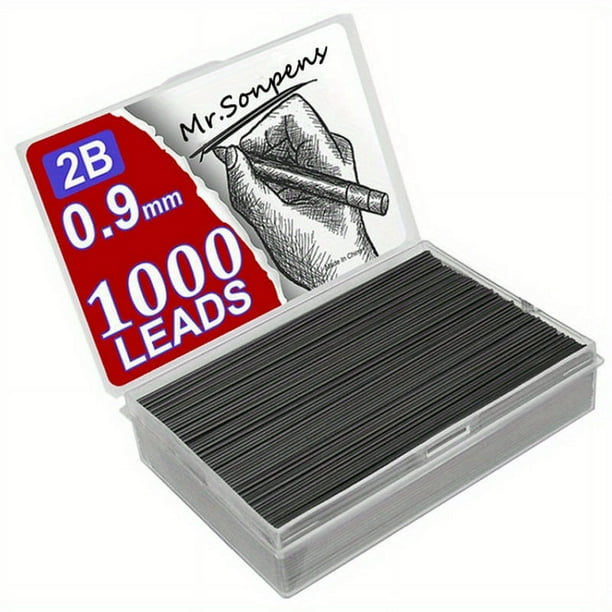 250/500/1000pcs Mechanical Pencil Lead Core: Get Large Capacity Refills for Students at an Affordable Price!