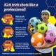 thumbnail image 3 of Balón de fútbol Kickerball Swerve and Curve, tamaño 4, para niños y adultos, 3 of 9