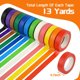 thumbnail image 2 of 12 rollos de cinta masking de colores, 0,7 pulgadas x 13 yardas, 2 of 3