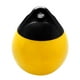 thumbnail image 2 of defensa de barco marino protección de escudo de muelle de pvc premium parachoques negro amarillo, 2 of 3