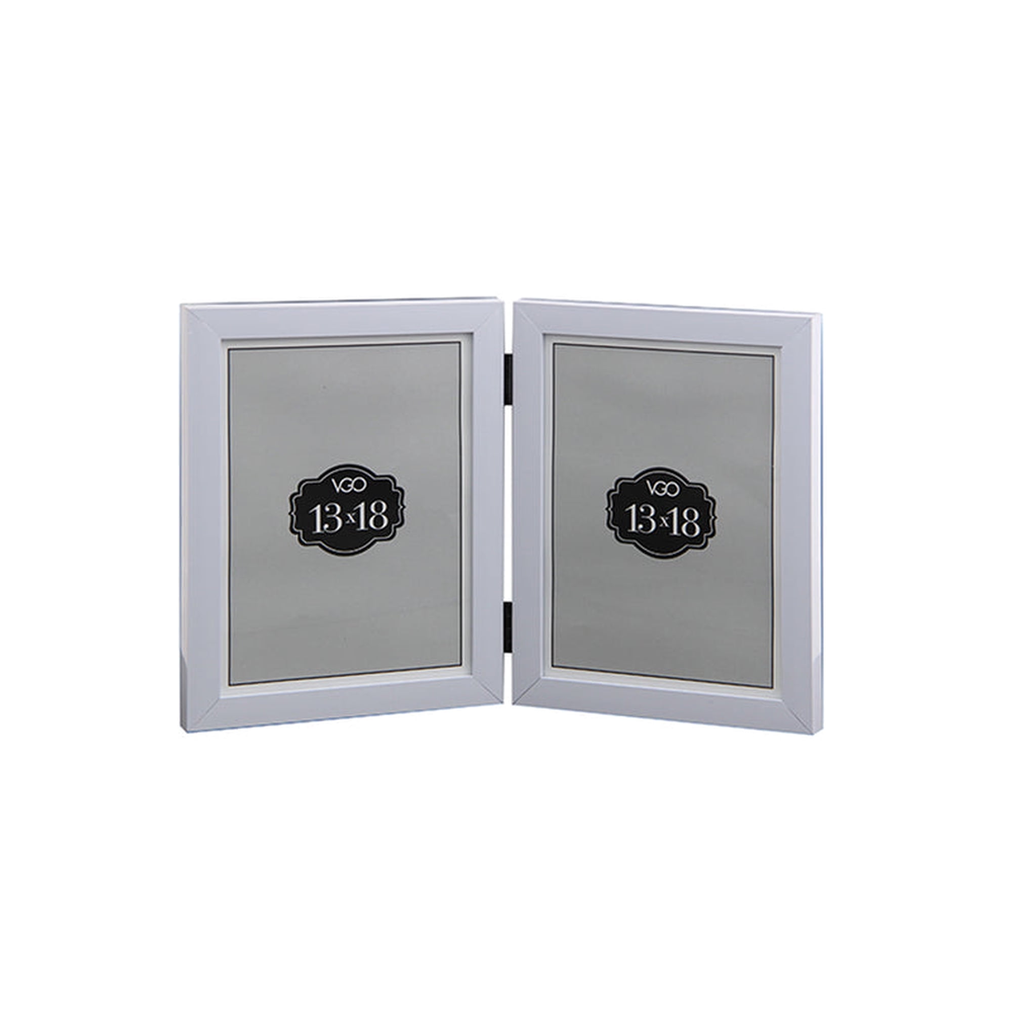 Vgo - Marco 15x20 Plastico Doble Blanco
