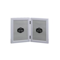 Vgo - Marco 10X15 Plastico Doble Blanco