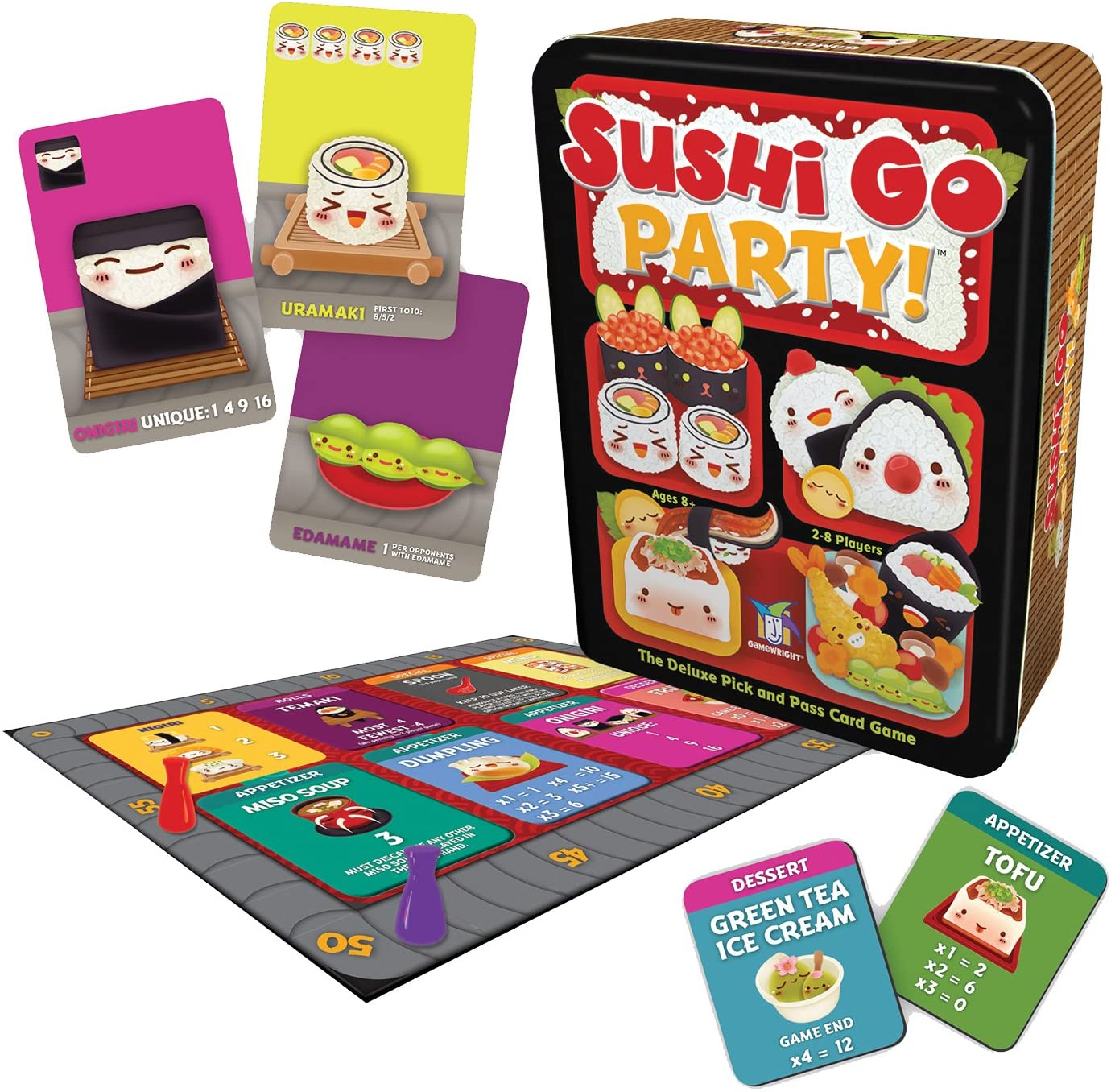 Juego De Cartas Sushi Go Party! Gamewright Gamewright