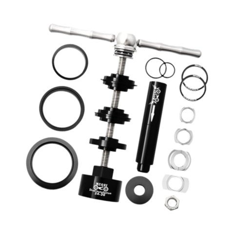 Ioensy - Herramienta De Instalación Y Extracción Del Soporte Del Pedalier De La Bicicleta Prensa De Cojinetes De Bicicleta Resistente Profesional