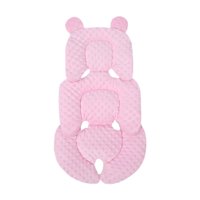 Magideal - Cojín Para Cochecito De Bebé, Alfombrilla Gruesa Con Forro, Almohadillas Para Asiento, Alfombrilla Para Carrito De Compras, Cojín Para Asiento De Bebé Rosa