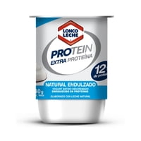 Yoghurt Protein Sabor Natural Endulzado Pote 140 G Loncoleche