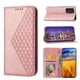 thumbnail image 3 of Funda Flip FOXDOCK para Xiaomi Redmi 10 5G , Estilo Billetera con Diseño Rombo, Correa de Mano y Soporte, Uso Diario, 3 of 6