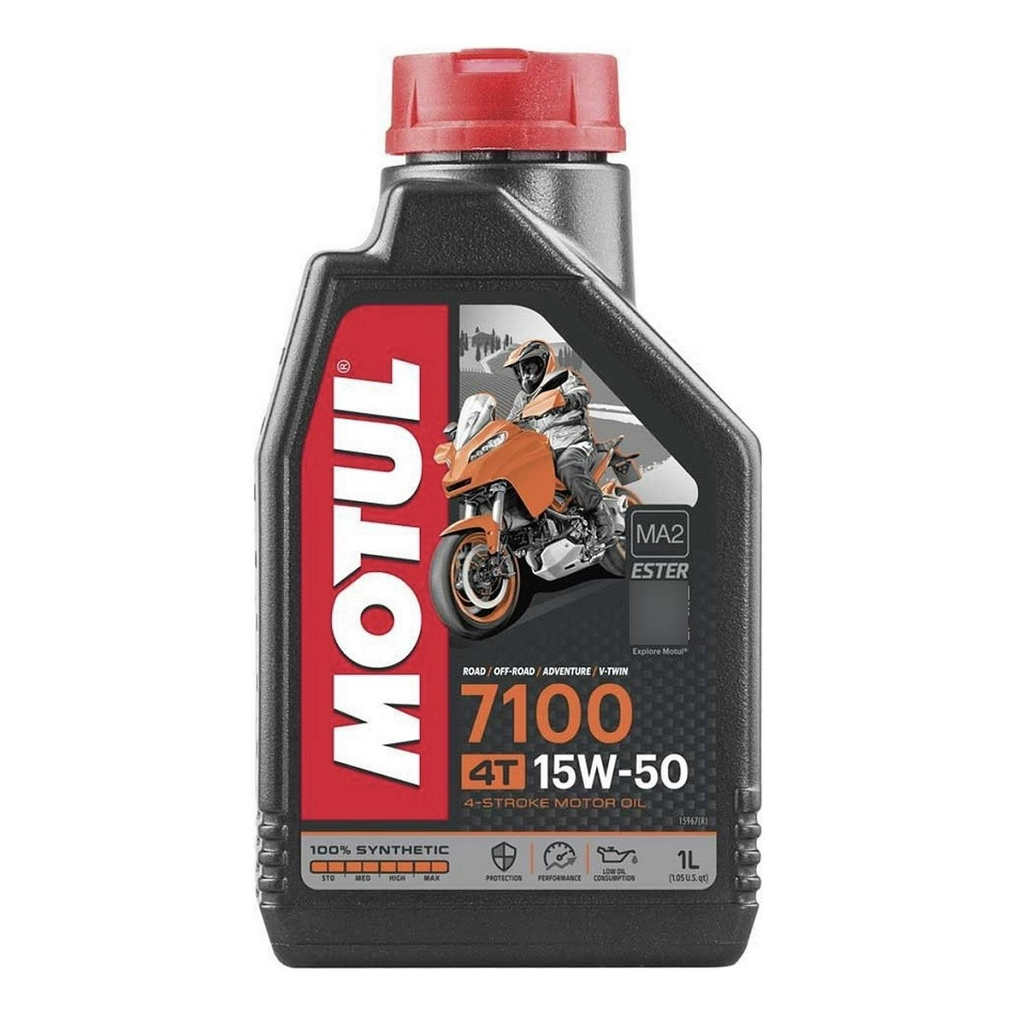 Aceite Moto Y Cuatriciclo Motul 15w 50 7100 Full Sintetico