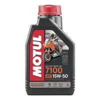 Aceite Moto Y Cuatriciclo Motul 15W 50 7100 Full Sintetico