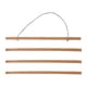 thumbnail image 1 of Marco Para Colgar Carteles, Decoración De Pared, Arte De Pared Para Lienzo, Impresión Artística, Carteles, 21 Cm, Madera Clara, 1 of 5