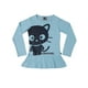 thumbnail image 5 of Polera Niña Chococat turquesa 10, 5 of 7