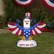 thumbnail image 2 of Inflable con ventilador Gemmy 4 pies Águila Americana Patriótica LED, 2 of 3