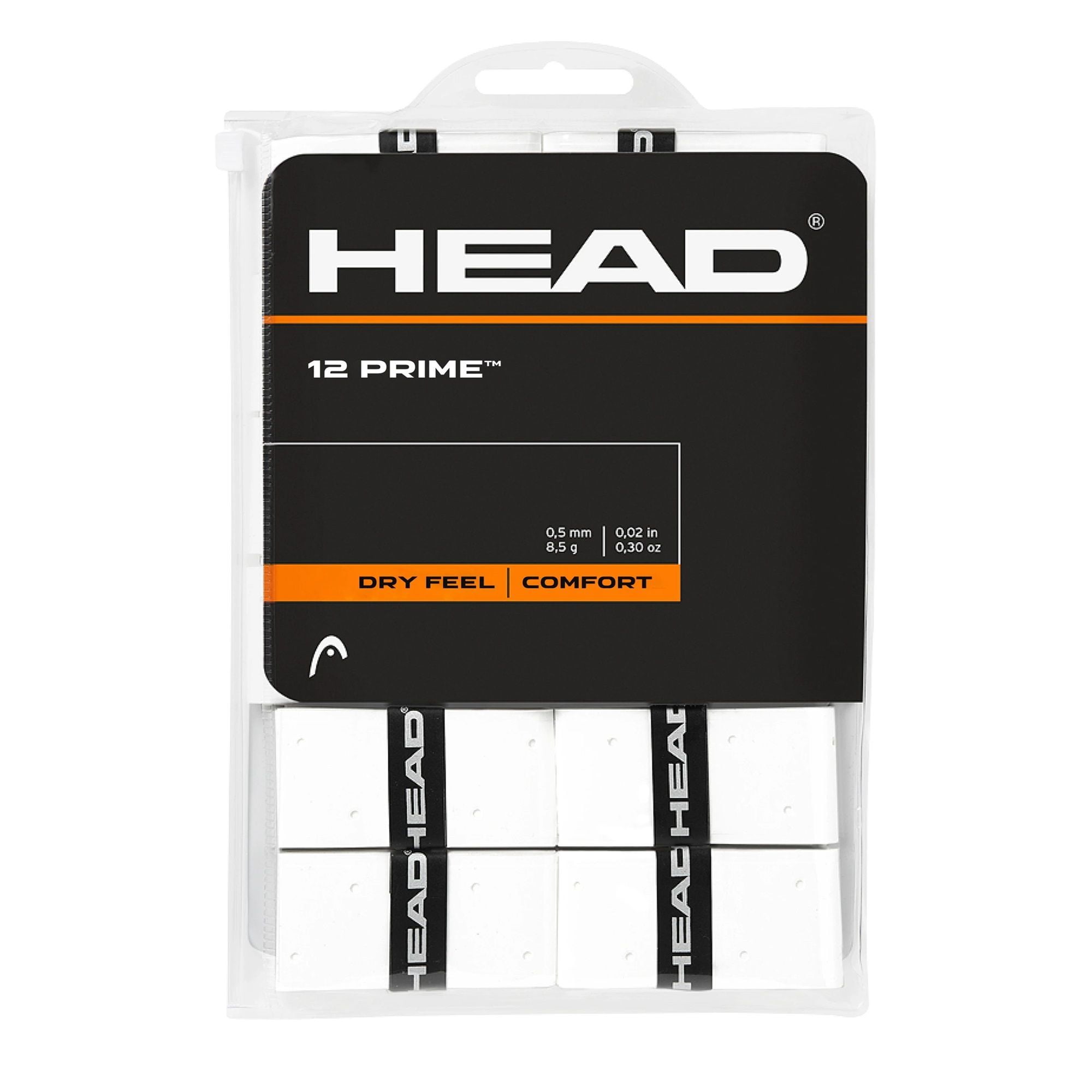 Overgrip Head Prime Blanco X12 Tenis Padel