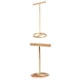 thumbnail image 1 of 2x Metal T-Bar Collar Joyas Colgante Organizador Soporte Superior Soporte De Exhibición, 1 of 1